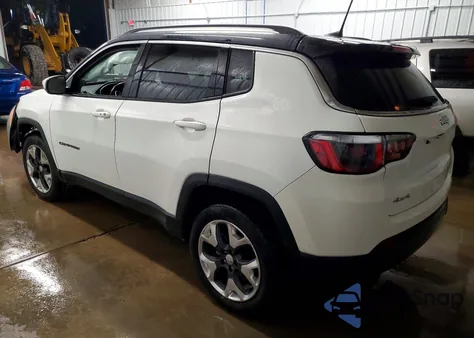 2018 Jeep Compass Limited z USA, uszkodzony, nr VIN 3C4NJDCB9JT210821